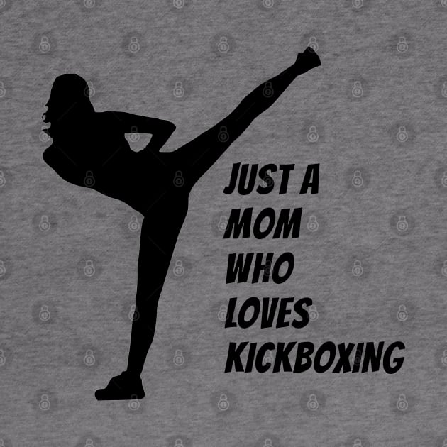 Mom Woman Kickboxer Muay Thai by coloringiship
